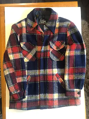 Vintage Sears Sportswear 60's 70'sMen's Plaid Jacket Size Medium • $24.99