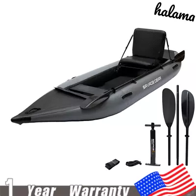 2 Person Kayak Fishing PVC Kayak Boat Inflatable Boat Rescue Rubber Rowing Boat • $499