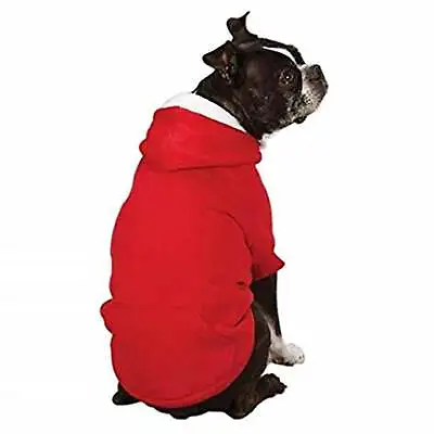 $24.99 • Buy Zack & Zoey Fleeced Lined Hoodie Dog, 24  X-Large Red