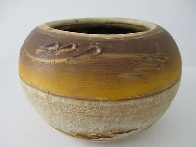 CLAY POTTERY VASE PLANTER MADE IN MEXICO Vintage • $19.99