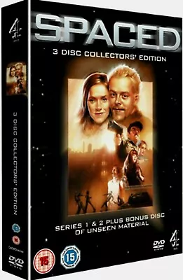 SPACED 3 DISC COLLECTORS EDITION (DVD) Simon Pegg (BRAND NEW & SEALED) • £7.99