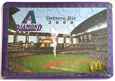 SEALED Arizona Diamondbacks Kids Puzzle Opening Day 2000 Dbacks SGA McDonalds • $13.99