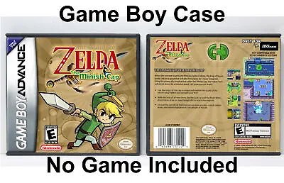 Legend Of Zelda: The Minish Cap - Game Boy Advance GBA Custom Case *NO GAME* • $9.99