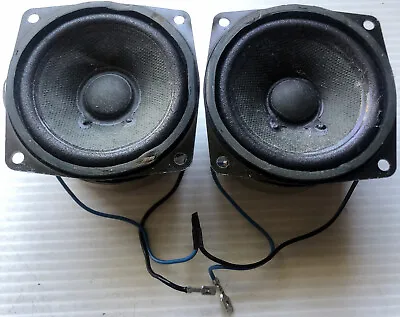 Joined Pair Of SONY 8cm Shielded Woofer Speaker Driver Model 1-529-441-11 • $39.95