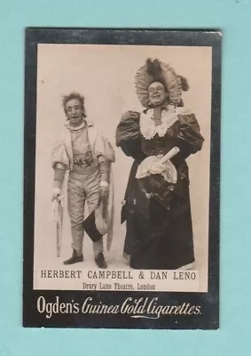 Ogdens Guinea Gold - Herbert Campbell & Dan Leno (b) -  1901 • £3.45