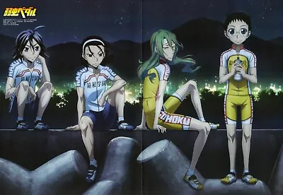 Poster Promo K Project Yowamushi Pedal Anime Neko Shiro Kuro Makishima Yuusuke • $12.50