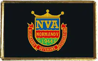 Normandy Veteran Military Gold Colour Badge With A Velvet Bag • £3.99