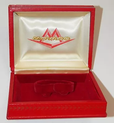 Authentic Vintage Rare MOVADO Watch Box For 1960s Chronograph Or Tempo Matic • $175