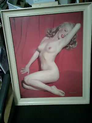 18x23 Framed Portrait Of Marilyn Monroe • $99