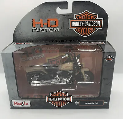 Harley Davidson Forty Eight Special Aus White 1:18 Scale Maisto Motorcycle Model • $14