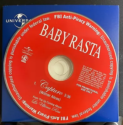 Baby Rasta ** - Capturo (CD Single Promo) • $6.99