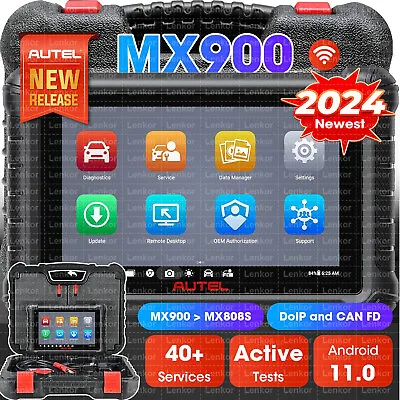 2024 Autel MaxiCheck MX900 Auto Vin Diagnostic Scan 40+Service DOIP & CAN FD FCA • $529