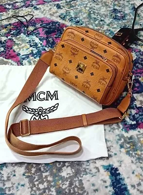 Mcm Crossbody Messenger Bag Leather Flannels Selfridges • £395