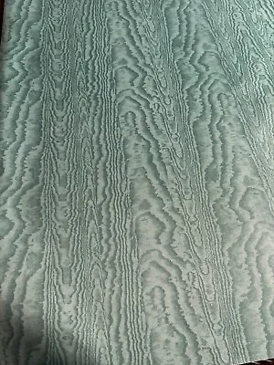 Green Moire Print Fabric BTY • $6.99