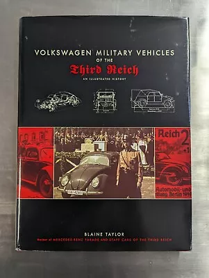 Volkswagen Military Vehicles Of The Third Reich Illustrated History / NO RESERVE • $2.24