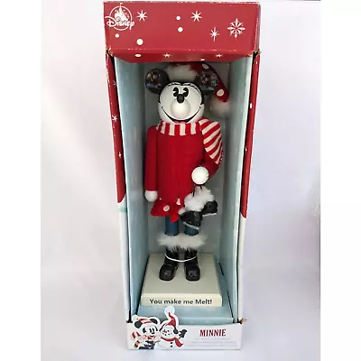 Disney Parks Minnie Mouse Nutcracker Figure Holiday Christmas New With Box 13  • $79