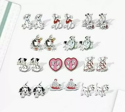 Dalmatian Stud Acrylic Earrings Gift Bag 101 Dalmatians • £1.49