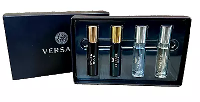 NEW - VERSACE 4 Piece Men's Eau De Toilette Cologne Set In Box • $35.95