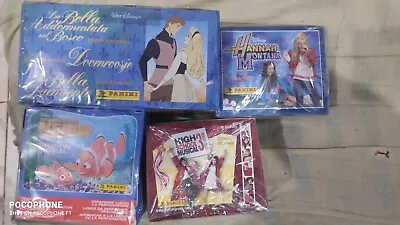 4 Boxes Panini High School Musical & Sleeping Beauty &nemo &hannah Montana  • $170