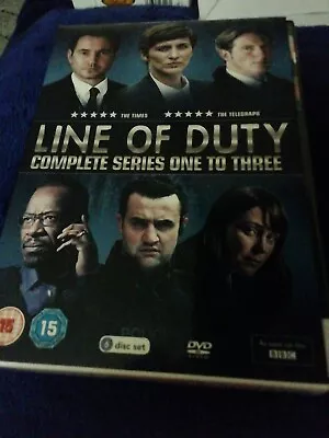 Line Of Duty - Series 1-3 - Complete (DVD 2016) • £3