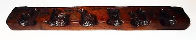 Exceptional Antique English Victorian Wooden Marzipan Mold Circa 1870 • $85
