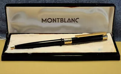  Montblanc  Noblesse Oblige  Second Gen. Black>  German Ballpoint Pen C.1986's • $148.57