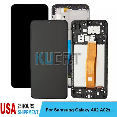 $22.60 • Buy For Samsung Galaxy A02 A022 A02S A025 Display LCD Touch Screen Digitizer±Frame