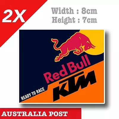 RED BULL KTM - Ready To Race Decal Sticker  • $7.15