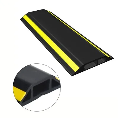 Easy To Spot Yellow And Black Floor Cable Protector Ideal For Exhibitions • £18.95