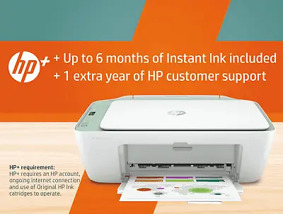 $65 • Buy HP DeskJet 2722e All-in-One Printer Instant Ink Enabled