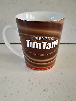 Tim Tam Cup Arnott's Biscuits Novelty Ceramic Mug Coffee Cup • $12.50