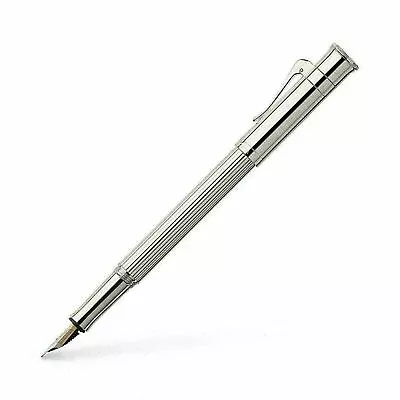 Graf Von Faber-Castell Fountain Pen Classic Platinum-Plated • $799.25