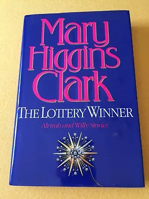 The Lottery Winner - First Printing HB 1994 - Mary Higgins Clark • $3