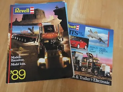 £9.95 • Buy Revell Plastic Kit Catalogue 1989 With Insert