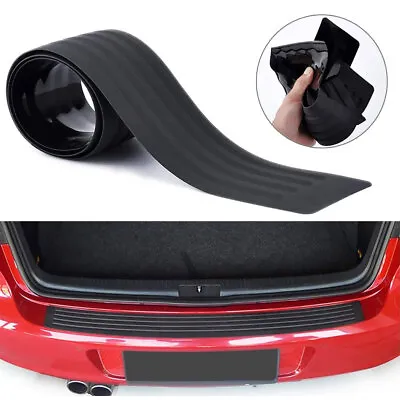 90cm Car Rear Bumper Protector Cover Sill Scuff Plate Trim Accessories Black • $15.29