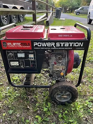 $1250 • Buy 5500W Used Portable Diesel Generator W/ Electric Start.