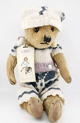 Beautiful Antique English Teddy Bear Customised By Charlotte Bird ~ Albert • £148.99