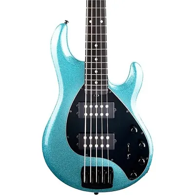 Earnie Ball Music Man Sting Ray5 Special HH Electric Bass (Aqua Sparkle) • $2750