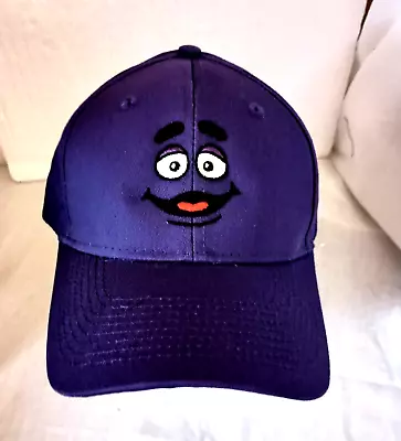 McDonalds Restaurant Grimace Face Purple Cap Hat New OSFM • $21.99