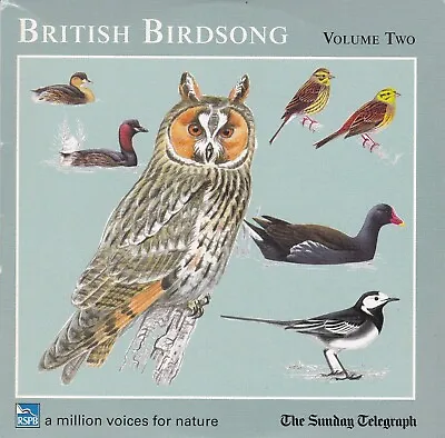 £1.21 • Buy BRITISH BIRDSONG Volume Two ( THE SUNDAY TELEGRAPH Newspaper CD )