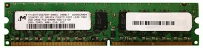 £3.50 • Buy Micron RAM DIMM 2GB PC2-6400 DDR2-800MHz ECC MT18HTF25672AY-800E1