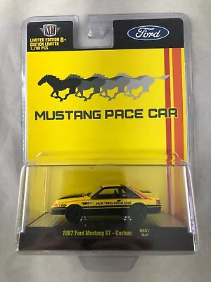 M2 Machines 1987 Ford Mustang GT Custom Pace Car 31500-HS31 • $9.99