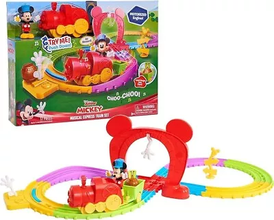 Disney Junior's Mickey-Musical Express Train Set New In Box Unopened • $30