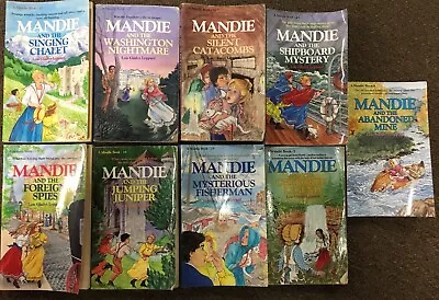 Lot Of 9 Mandie Books By Lois Gladys Leppard • $34.99