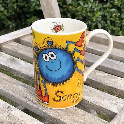 Dunoon Hairy Scary Spiders Design By Jane Brookshaw Stoneware Mug • £19.99