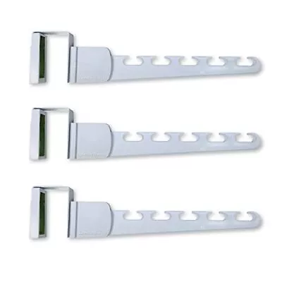 Wonder Hanger Over-The-Door Plastic Hanger White - Over The Door Hanger Set Of • $22.10