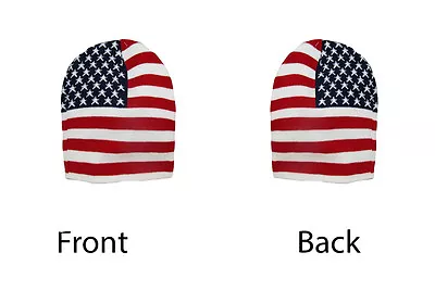 8  U.S.A. USA American Flag Snow Cap Beanie Skull Cap  • $7.77