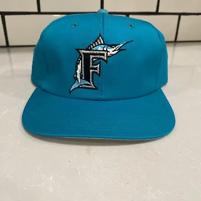 Vintage Florida Marlins Snapback Hat Nwot Rare Store Sample  • $19.99