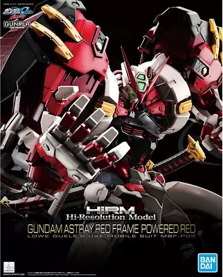 Bandai Hi-Resolution Model 1/100 Gundam Astray Red Frame Powered Red • $190.75
