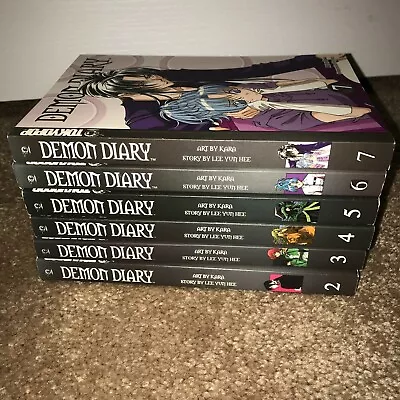 Demon Diary Vol 2-7 Manhwa Manga Graphic Novel Comic Book Lot English • $50